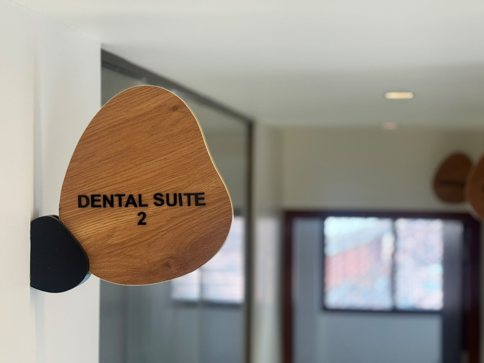 Dental Suite 2 sign inside iDental